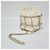 Borsa a secchiello con catena e coulisse CHANEL (4566074) Marrone - vista 3