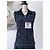 Chanel 8K$ Wearable Art Marine Tweed Kleid 36 FR Marineblau - Ansicht 10