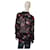 Chemise à manches longues noire PINKO avec imprimé floral, taille 42 Multicolore  - vue 2