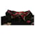 Chemise à manches longues noire PINKO avec imprimé floral, taille 42 Multicolore  - vue 5