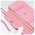 Bulgari Borsa a spalla BVLGARI in tela argento rosa Auth 118640 - vista 10