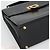 Borsa a mano in pelle nera e oro Gianni Versace Auth bs26704 Nero D'oro - vista 14