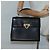 Borsa a mano in pelle nera e oro Gianni Versace Auth bs26704 Nero D'oro - vista 20