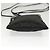 PRADA Borsa a Spalla in Nylon Nero Argento Autentica 118631 - vista 5