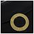 Céline Borsa a mano CELINE in pelle nera e oro Auth 125958 Nero D'oro - vista 17
