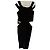 Pinko Kleid schwarz aus Viskose