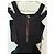 Pinko Kleid schwarz aus Viskose - Ansicht 6