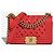 Chanel BOY CHANEL Red Lambskin Leather Handbag - view 2