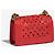 Chanel BOY CHANEL Red Lambskin Leather Handbag - view 4
