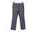 Pantalones rectos de algodón gris con detalles de costura visible de Escada - vista 5
