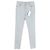 Jeans de pierna recta Escada en denim de algodón gris claro