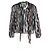 Autre Marque Rixo Moss Jacquard Chiffon Bluse aus mehrfarbigem Seidenstoff - Ansicht 4