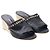 Salvatore Ferragamo Mule decorate Ferragamo Thassos in pelle nera - vista 4
