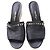 Salvatore Ferragamo Mule decorate Ferragamo Thassos in pelle nera - vista 5