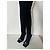 Botas altas de cinta Gianni Versace Negro Plata - vista 7