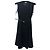 Vestido negro sin mangas Versace