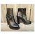 Botines Santoni de piel negra Negro - vista 3