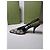 Gucci Slinback Pumps Schwarz Monogramm Canvas - Ansicht 3