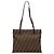 Fendi Braune Zucca Canvas Tasche