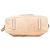Borsa a mano mini Anagram in pelle marrone LOEWE con frange Beige - vista 3