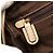 Borsa a mano mini Anagram in pelle marrone LOEWE con frange Beige - vista 7