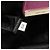Clutch in raso rosa Miu Miu con chiusura a tracolla - vista 6