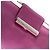 Clutch in raso rosa Miu Miu con chiusura a tracolla - vista 7