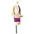 Gucci Mini Borsa in Pelle Viola Horsebit 1955 Web Crossbody Porpora - vista 13