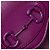 Gucci Mini Borsa in Pelle Viola Horsebit 1955 Web Crossbody Porpora - vista 8
