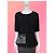 Chanel Schwarze Tweedjacke Supermarkt-Kollektion 38 FR - Ansicht 2