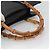 Borsa a mano in pelle Gucci Bamboo nera e oro 002 2853 0260 0 Auth mr1336 Nero D'oro - vista 7