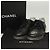 Sneakers CHANEL in pelle di agnello 39 Nero CC Auth BA2712 - vista 35