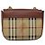 Autre Marque Borsa a spalla Burberrys Nova Check PVC Beige Oro Auth 124690 D'oro - vista 2