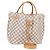 LOUIS VUITTON Borsa a Mano Giroratta Damier Azur N41579 LV Auth 121229M