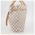 LOUIS VUITTON Borsa a Mano Giroratta Damier Azur N41579 LV Auth 121229M - vista 3