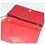 Borsa a spalla Vala Chain in pelle rossa e oro Auth gh168 di Salvatore Ferragamo Rosso D'oro - vista 10