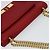 Borsa a spalla Vala Chain in pelle rossa e oro Auth gh168 di Salvatore Ferragamo Rosso D'oro - vista 6