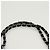 Borsa a spalla con catena CHANEL in nylon nero argento CC Auth 125969 - vista 14
