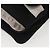 Borsa a spalla con catena CHANEL in nylon nero argento CC Auth 125969 - vista 16
