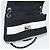 Borsa a spalla con catena CHANEL in nylon nero argento CC Auth 125969 - vista 21