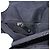 Borsa a spalla con catena CHANEL in nylon nero argento CC Auth 125969 - vista 30