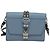 PRADA Shoulder Bag Leather Light Blue Silver Auth 118618 Silvery - view 13