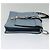 PRADA Shoulder Bag Leather Light Blue Silver Auth 118618 Silvery - view 4