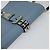 PRADA Shoulder Bag Leather Light Blue Silver Auth 118618 Silvery - view 6