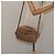 Gucci Borsa a spalla Micro GG Supreme PVC Beige Oro Auth ti3123 D'oro - vista 23