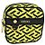 Pochette VERSACE PVC Giallo Oro Auth bs26250 D'oro