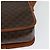 Céline Borsa a spalla in tela Macadam CELINE in pelle PVC marrone oro Auth 126035 D'oro - vista 17
