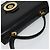 Edge Céline Borsa a mano CELINE in pelle 2 vie nera e oro Auth 125900 Nero D'oro - vista 6