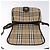 Autre Marque Borsa a spalla Burberrys Nova Check in tela beige oro Auth am8546 D'oro - vista 10