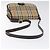 Autre Marque Borsa a spalla Burberrys Nova Check in tela beige oro Auth am8546 D'oro - vista 7